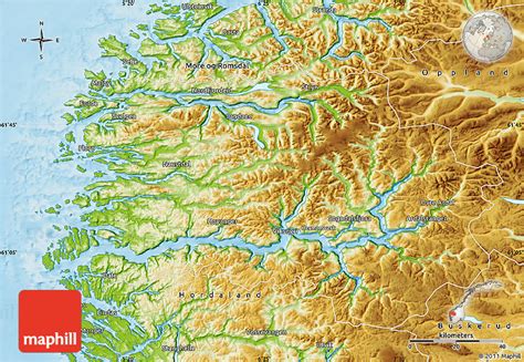 sogn og fjordane map