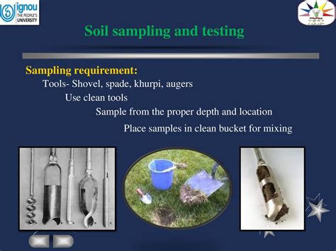 soil sampling and testing pdf
