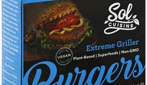 Sol Cuisine Extreme Griller Burger 284g VeganSupply.ca