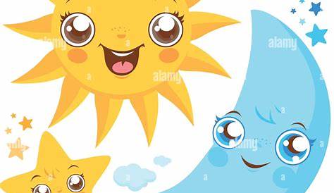 El sol, la luna y la estrella | Cute doodle art, Cute doodles, Cute