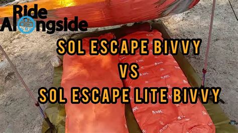 Sol Bivvy Comparison