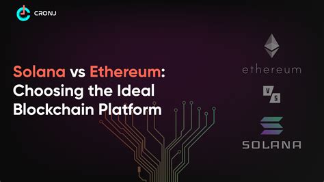 solana blockchain vs ethereum