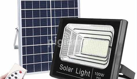 Generic Solar Powered Floodlight 54 LED Solar Lights IP65