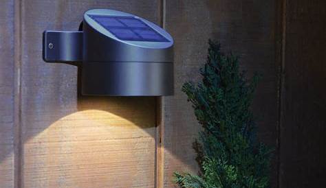 Solar Led Wall Lamp Light Pir Sensor Outdoor Garden Jardin