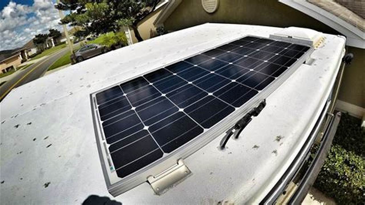 Solar Panel For Pop Up Camper