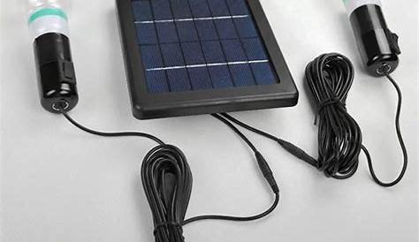 Solar Panel Led Light Kit 40w Power System Mini For Indoor