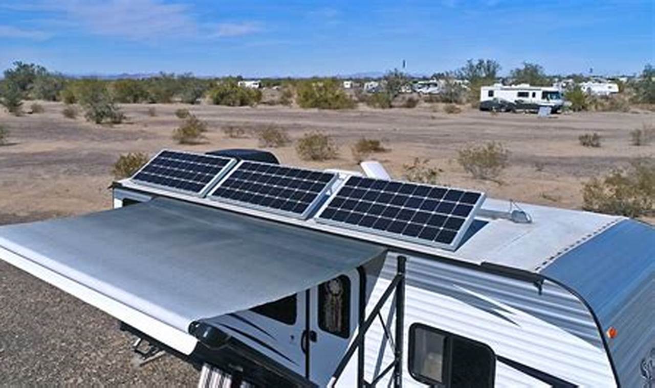 Solar Panels for Pop Up Campers: A Guide to Choosing and Installing