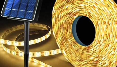 16 5/12ft SMD2835 Waterproof Solar Powered LED Strip Lite