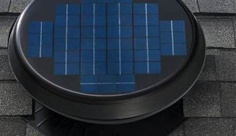 FASOLAR Solar Powered Roof Attic Ventilator Fan 25 Watt