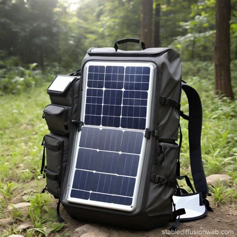 Solar Backpack Cooler