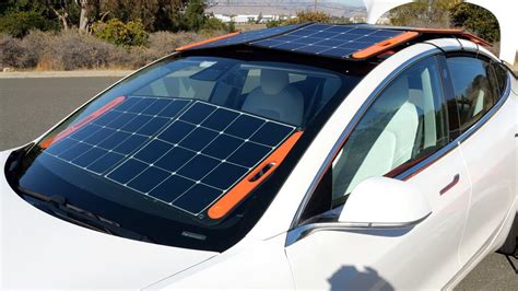 solar charging for tesla