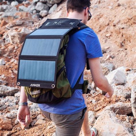 Solar Charging Lightweight Backpacking