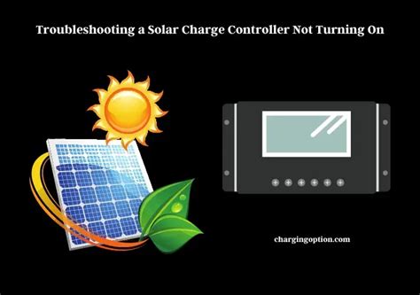 Solar Controller Not Turning On