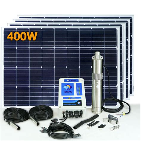 solar deep well pump kit