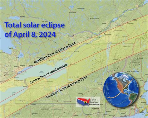 solar eclipse 2024 path map canada
