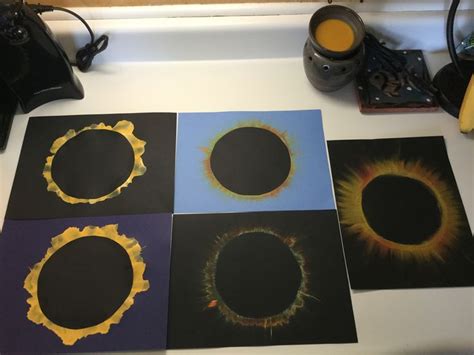 solar eclipse art project