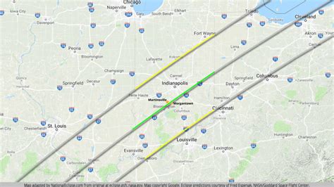solar eclipse viewing indiana