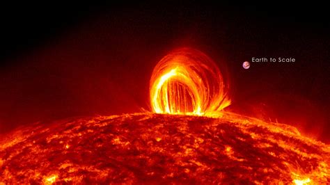 solar flare activity on the sun