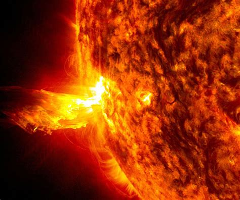 solar flare geomagnetic storm today