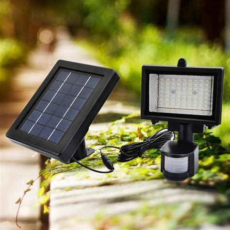solar lights for yard with motion sensor