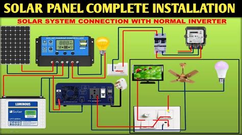Solar Panel Controller And Inverter