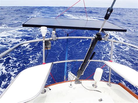 solar panel mounts for 32 foot sailboats