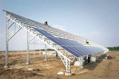 Solar Panel Support Structure Design