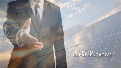 solar panels sales representative