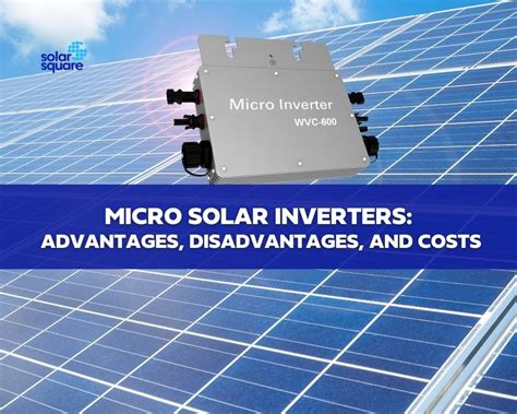 solar panels with micro inverters