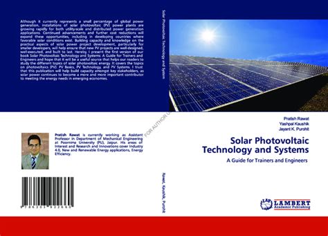 solar photovoltaic technology and systems pdf