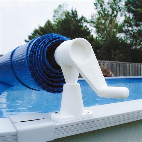 solar pool cover roller