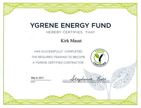 solar power installation certification