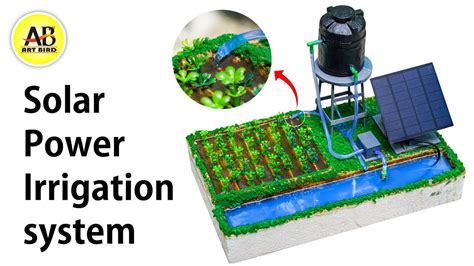 Solar Power Irrigation System Explanation In English