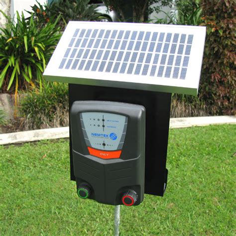 solar powered electric fence kit for dogs
