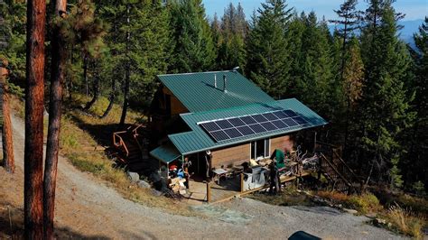 Solar Powered Portable Cabin