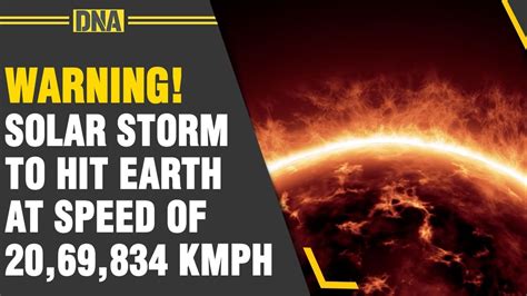 solar storm warning
