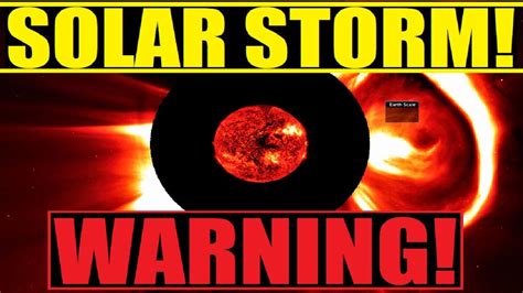 solar storm warning today 2022