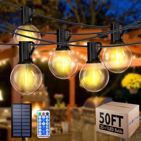 Solar String Lights With Remote Control