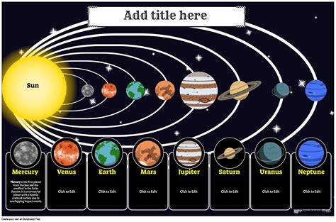 Solar System Infographic Printable