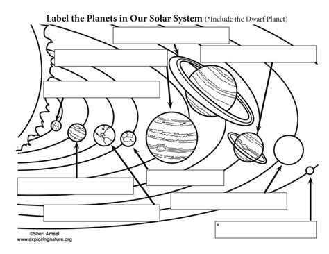 solar system labeling worksheet pdf
