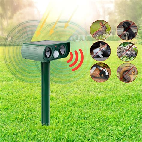 solar ultrasonic animal repeller home depot