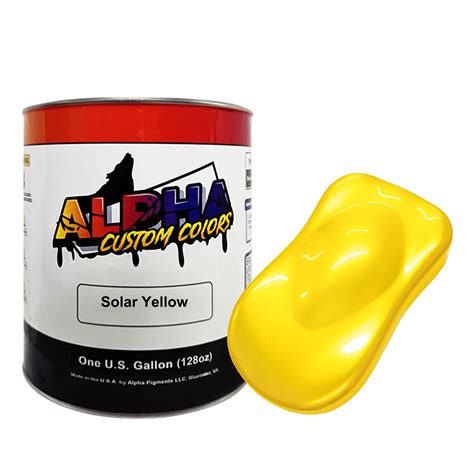 Solar Yellow Paint Code