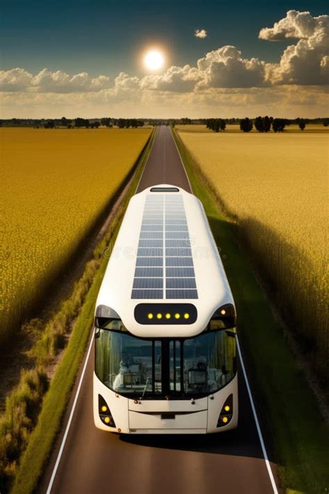 Solar-powered Bus