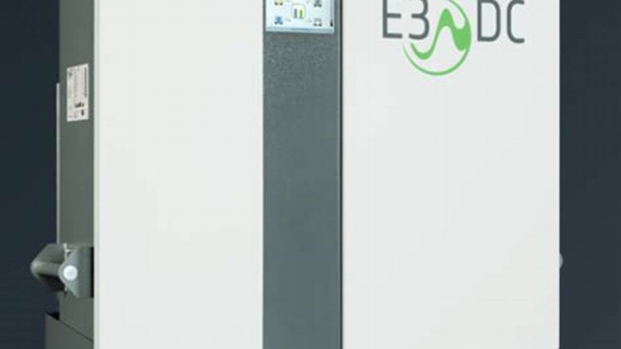 Solarspeicher E3DC: Energieautonome Stromspeicher für den Privatgebrauch