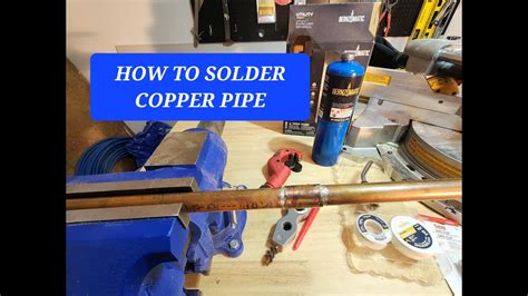 Solder Copper Pipe For Beginners