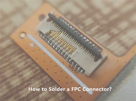 Solder Fpc Connector