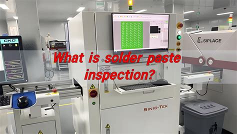 Solder Inspection