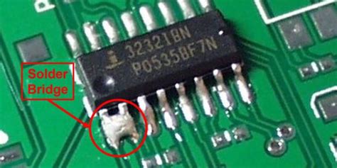 Solder Resist Bridge