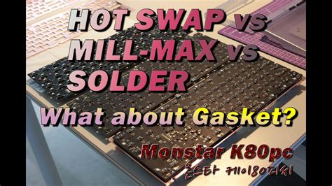 Solder Vs Hotswap