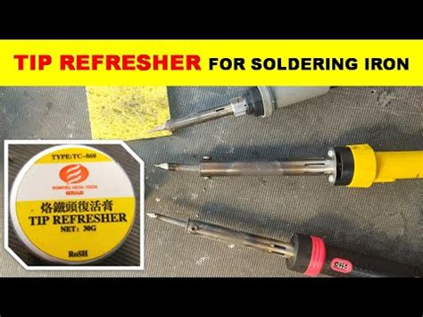 Soldering Tip Re-Tin